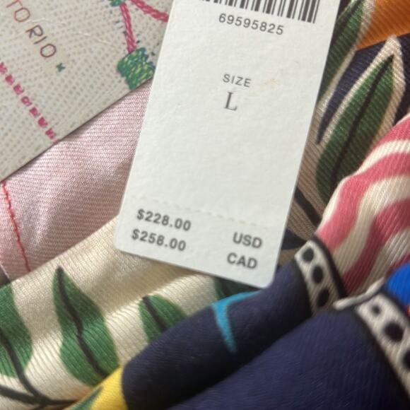 NWT FARM RIO ANTHROPOLOGIE ALTER BACK JUMPSUIT SIZE LARGE. - Picture 10 of 13